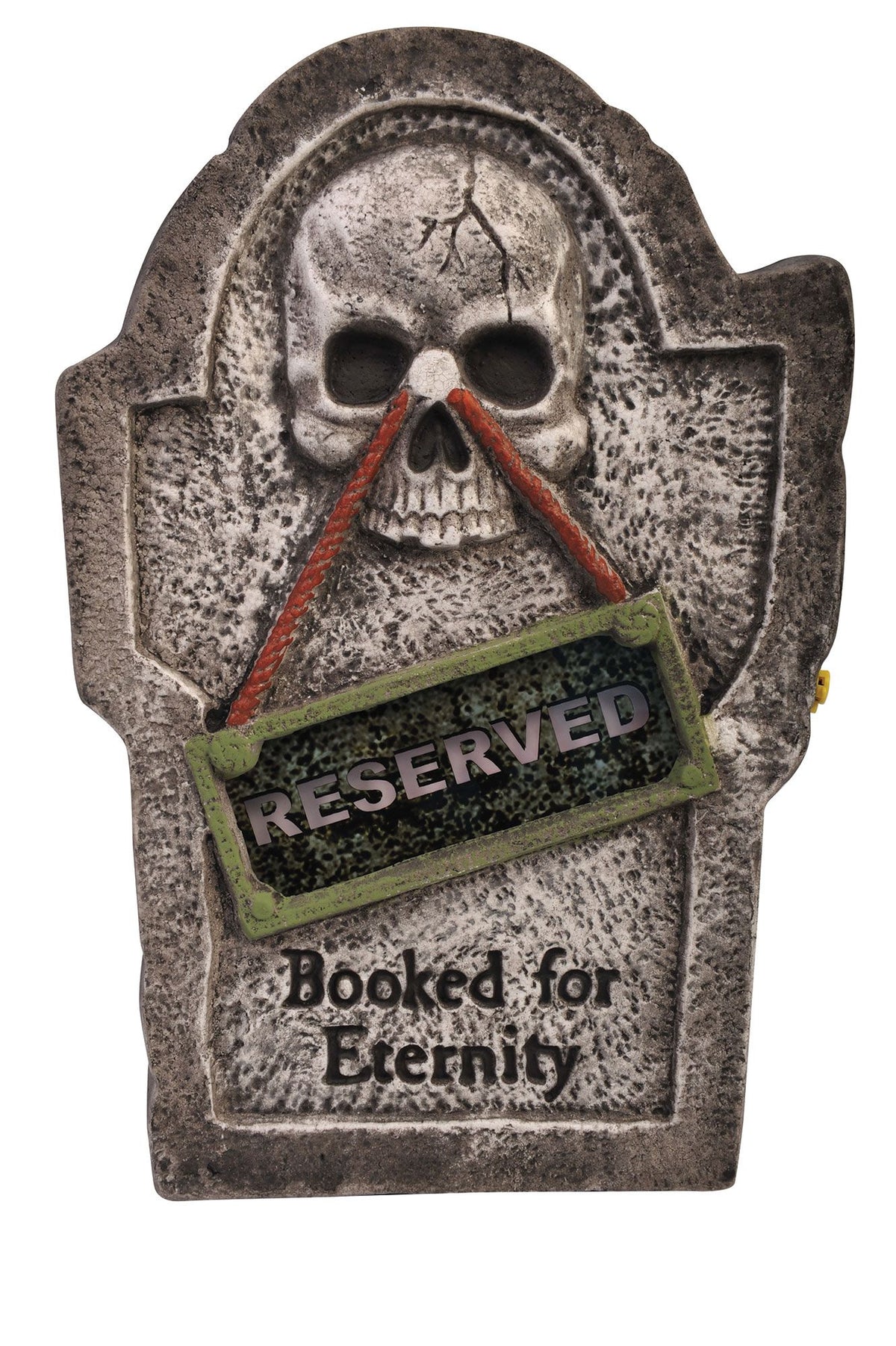 22" Fade In/Out Cemetery Tombstone Orange