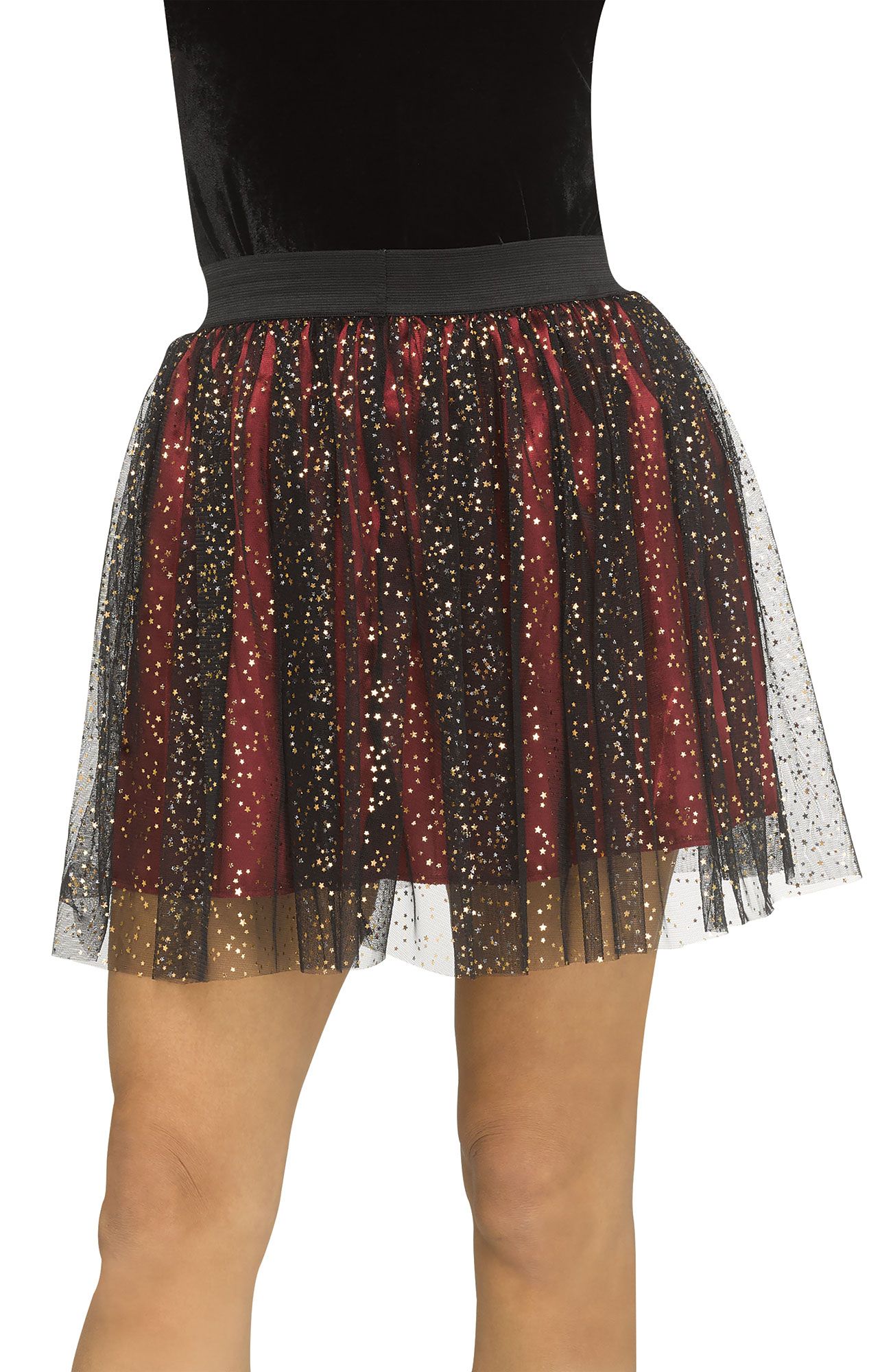 Sparkle Tutu Dark Red Goth Academy - Adult