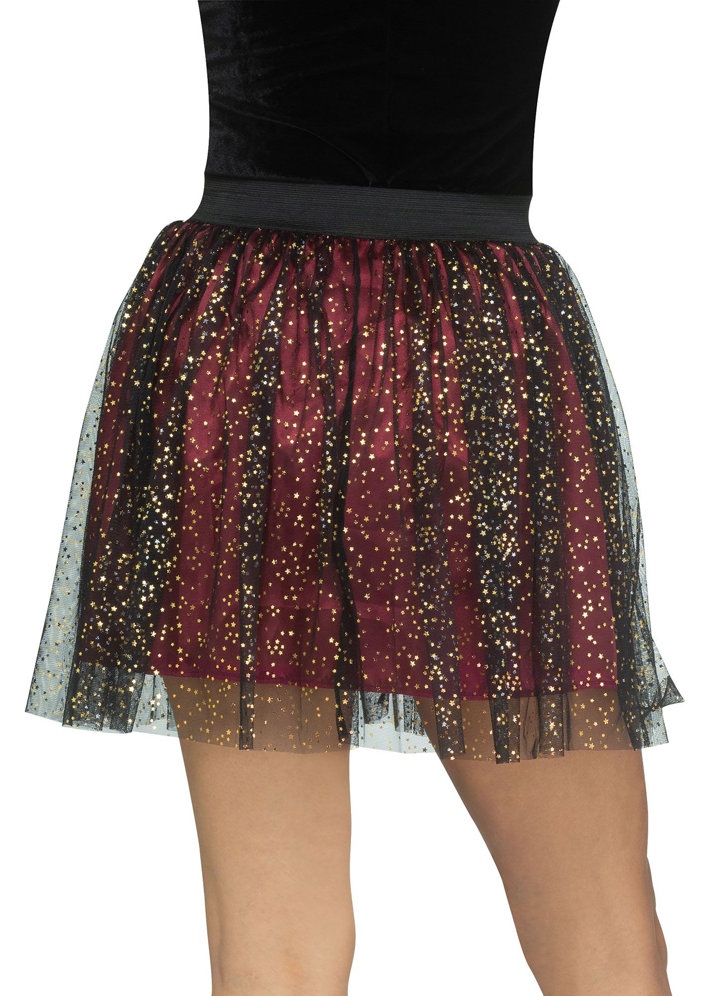 Sparkle Tutu Dark Red Goth Academy - Adult