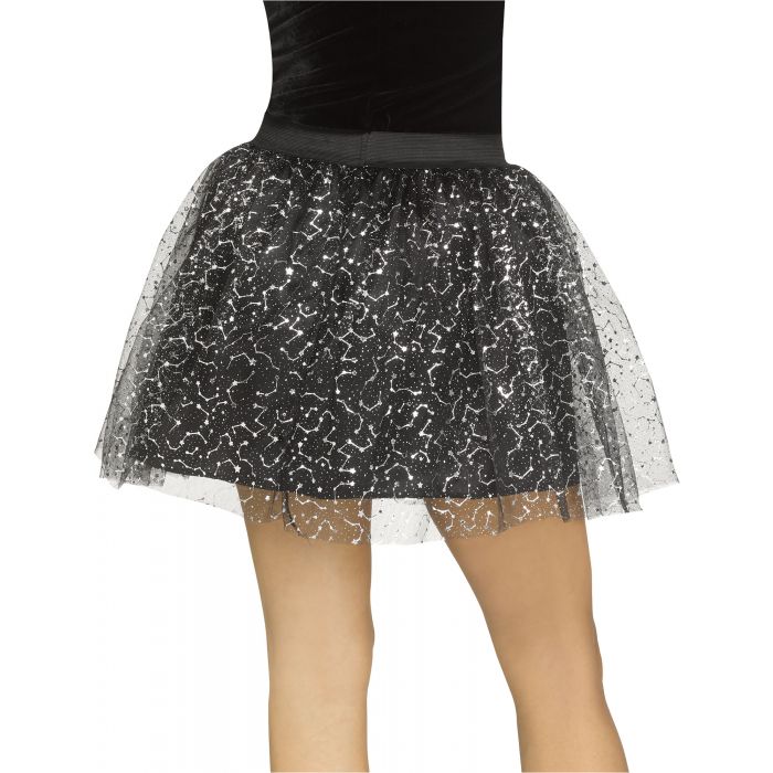 Sparkle Tutu Dark Black Celestial Sparkle - Adult