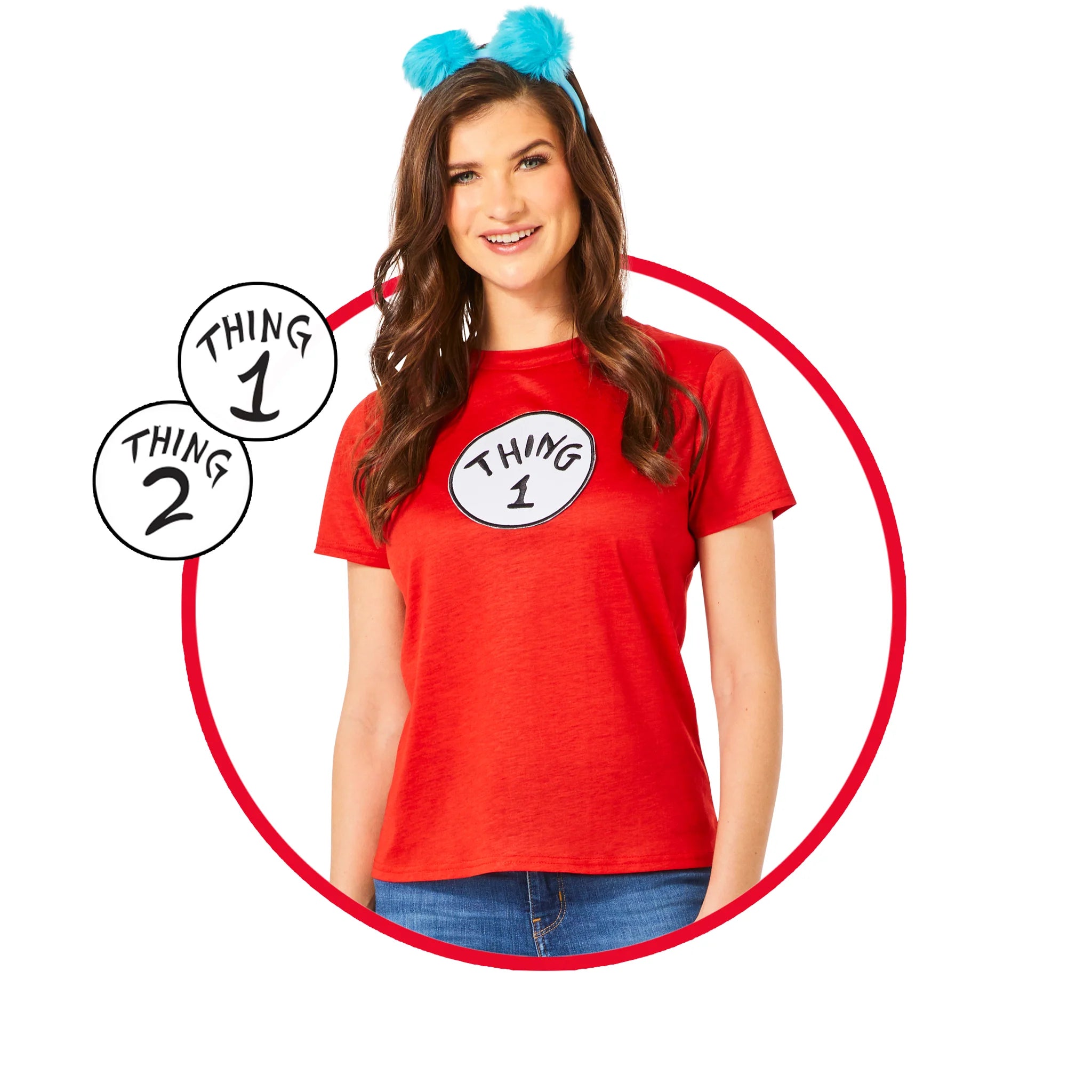 Adult Dr. Suess Thing 1 & 2 Kit