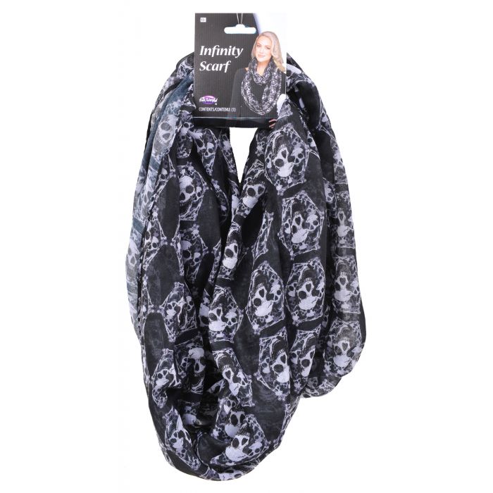 Infinity Scarf Skull