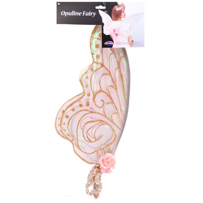 Opaline Shimmer Fairy Wing Rose Gold & Pink - Adult