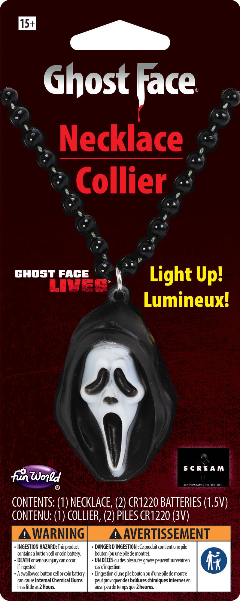 Ghost Face® LU Necklace