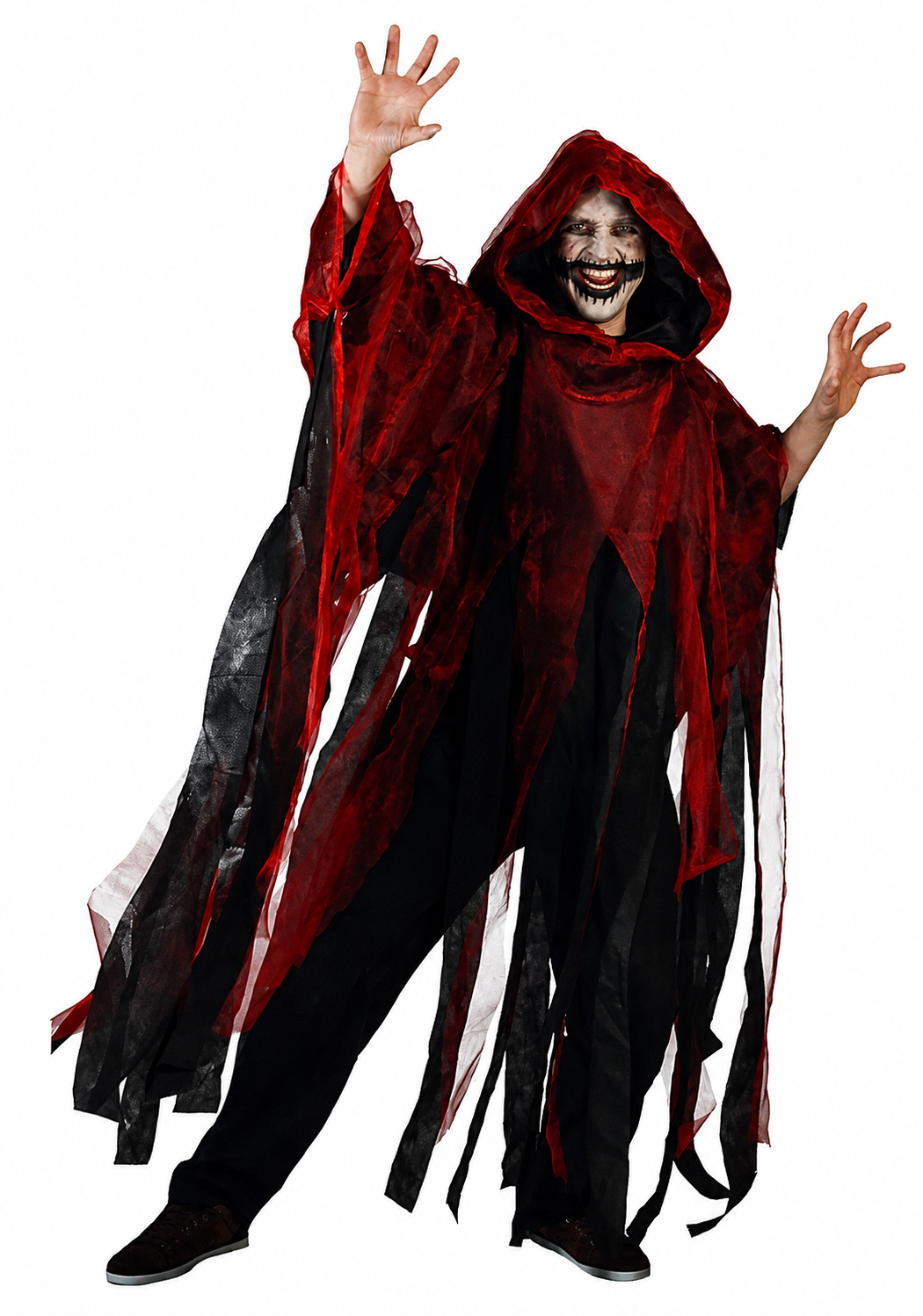 Cape Ghoul-Dark Red