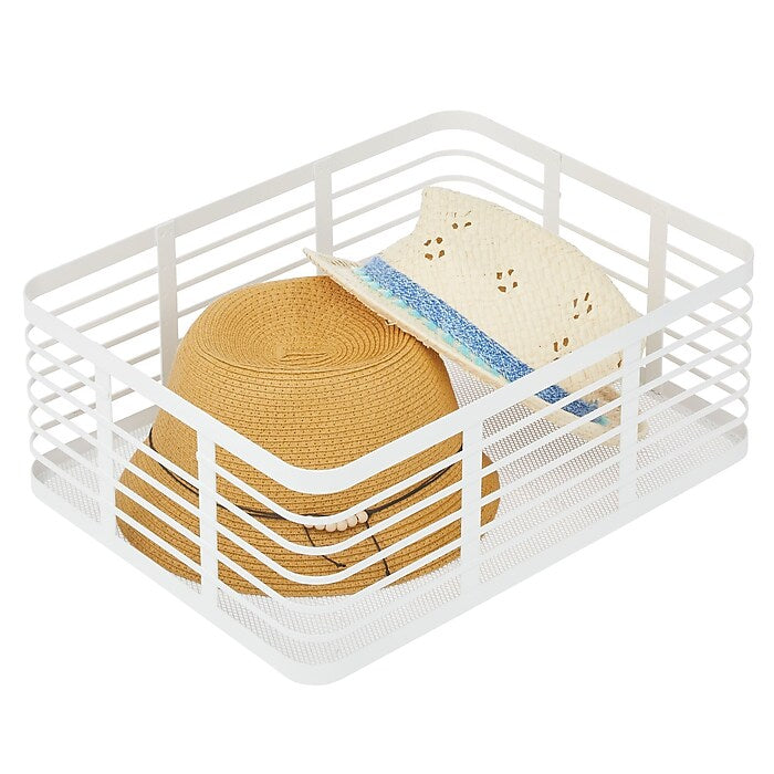 Basket 16 x 12 x 6 White