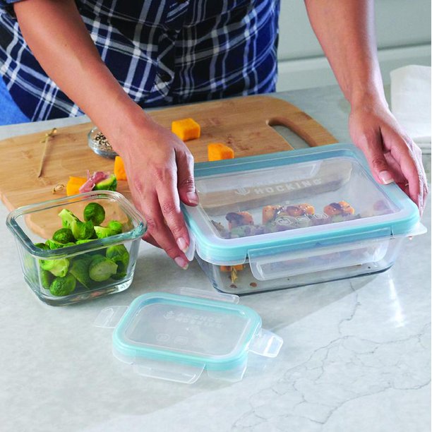 3.75 Cup Rectangle Locking LTD Food Store