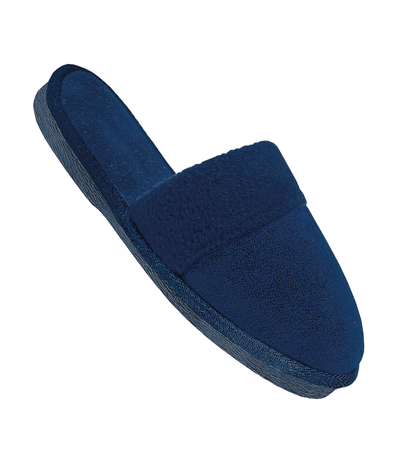 Pantufla Boston Azul Oscuro