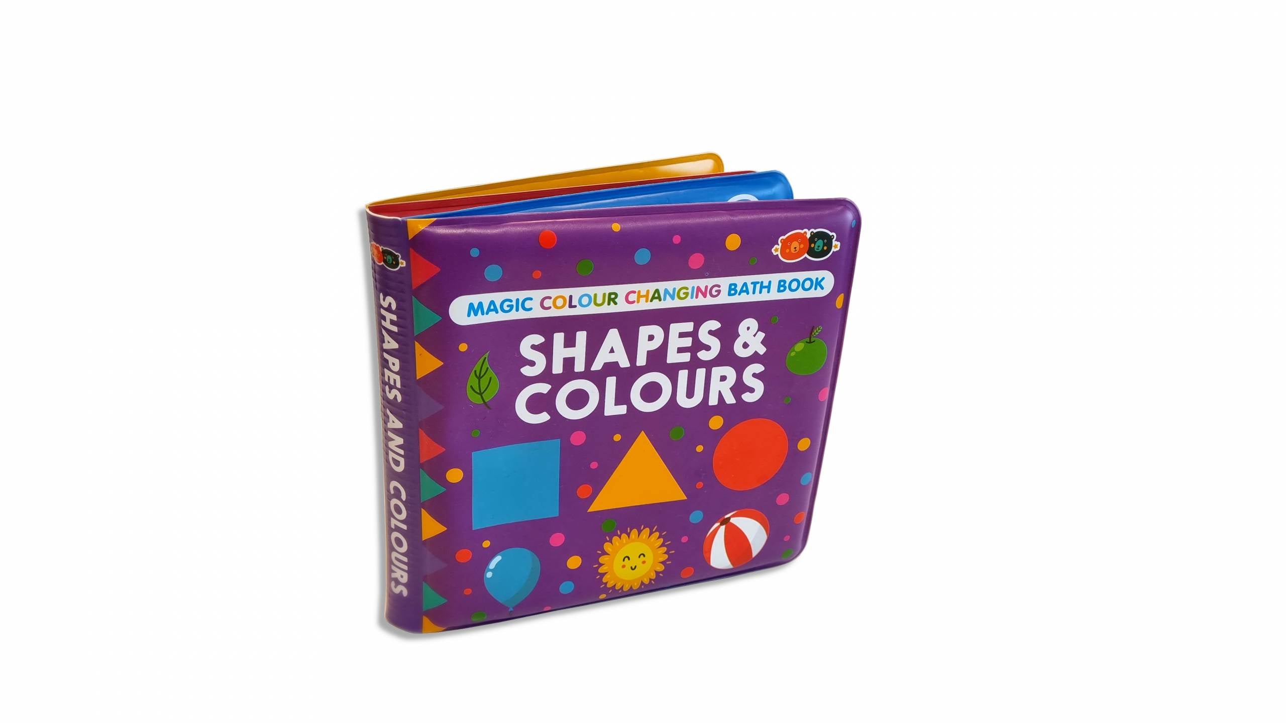Magic Colour Changing Bath Book – Shapes & Colours