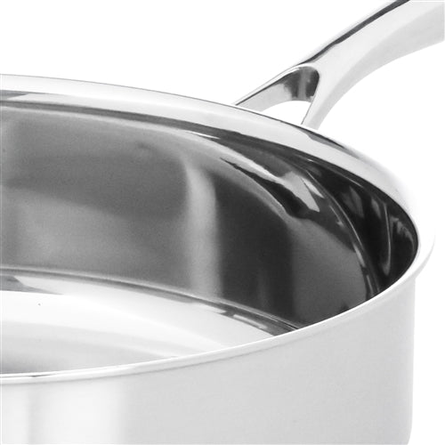 Black Cube Stainless, Sauté Pan w/ Lid, 9.5" dia., 3.0 qt