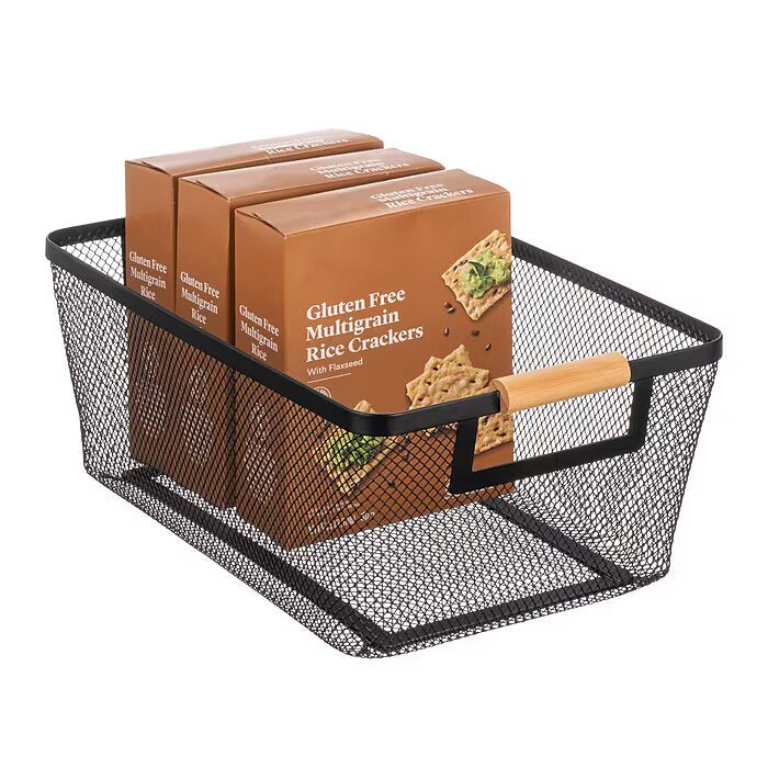 Basket - Large Black/Natural