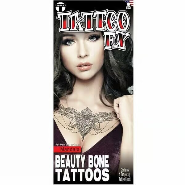 Mandala Beauty Bone Tattoo FX
