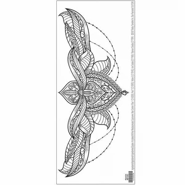 Mandala Beauty Bone Tattoo FX