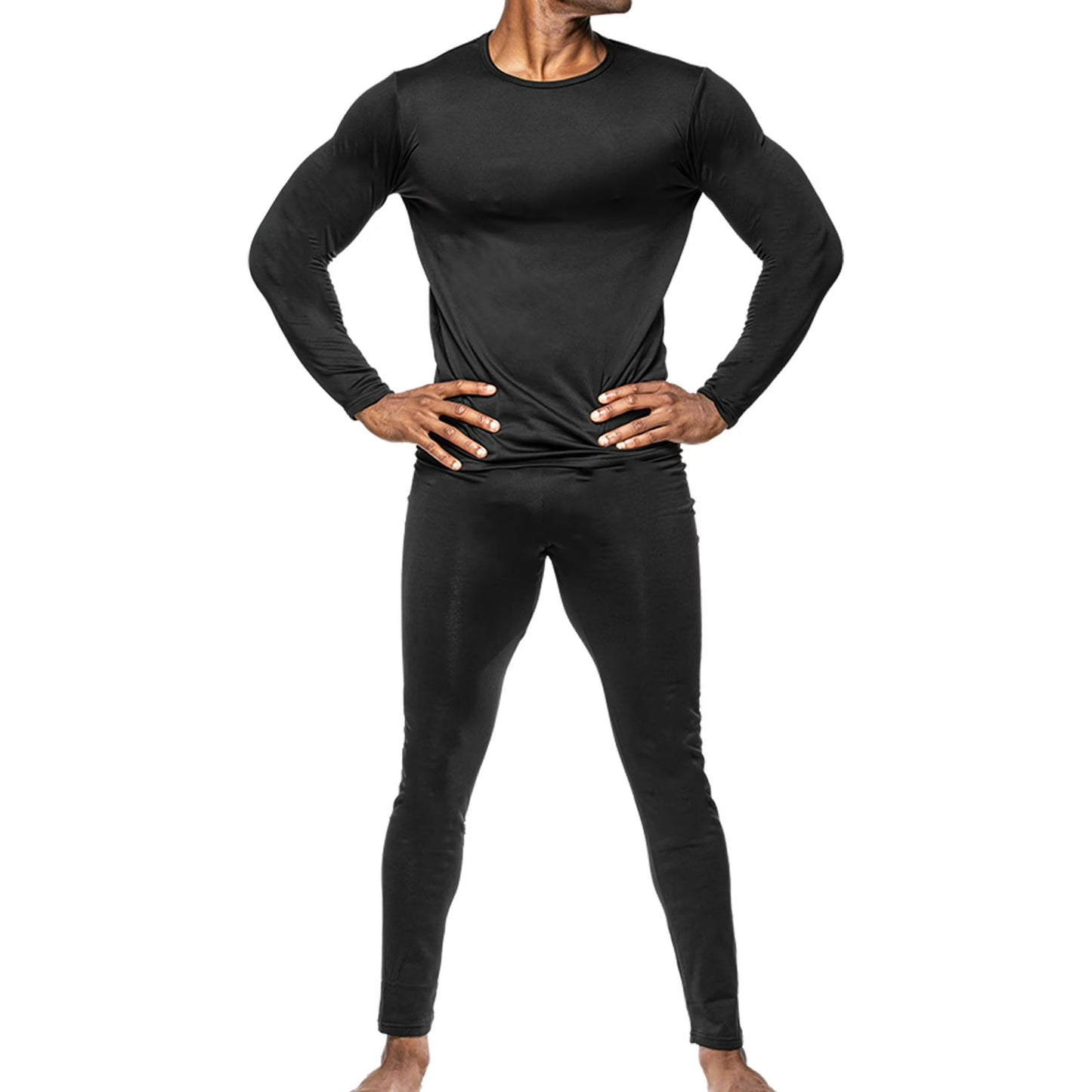 Set 2 Men's Pro -Wear Thermal Heather Black