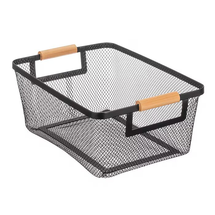 Basket - Medium Black/Natural