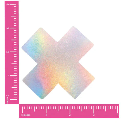 Care Bare Stare Holographic X Factor Nipple Cover Pasties