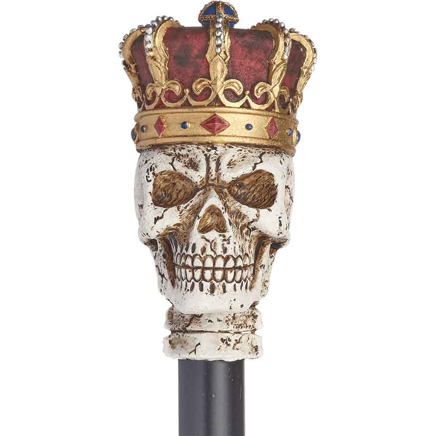 Cane- Skull With Crown