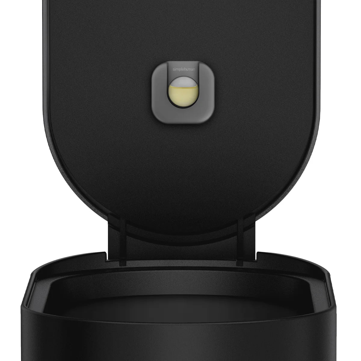 45L Slim Step Can With Liner Rim Matte Black