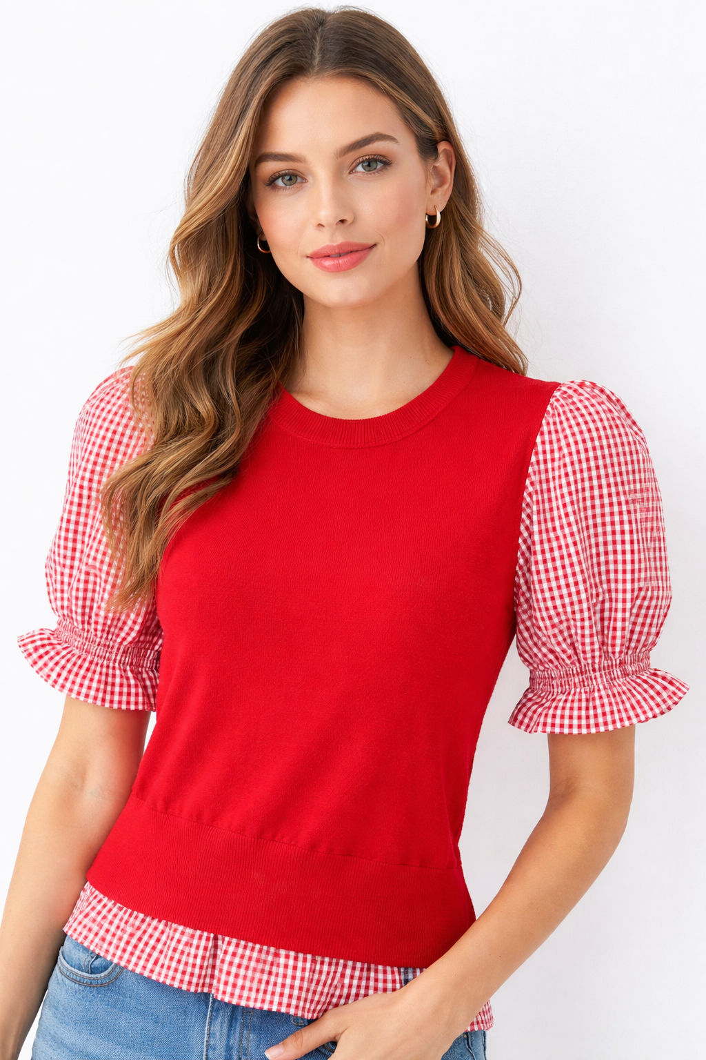 Pullover Red - Nanette