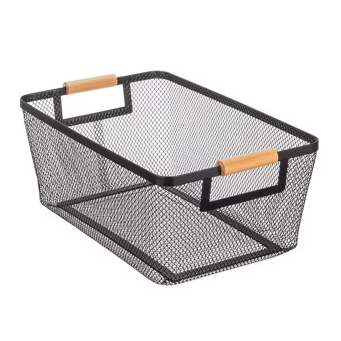 Basket - Large Black/Natural