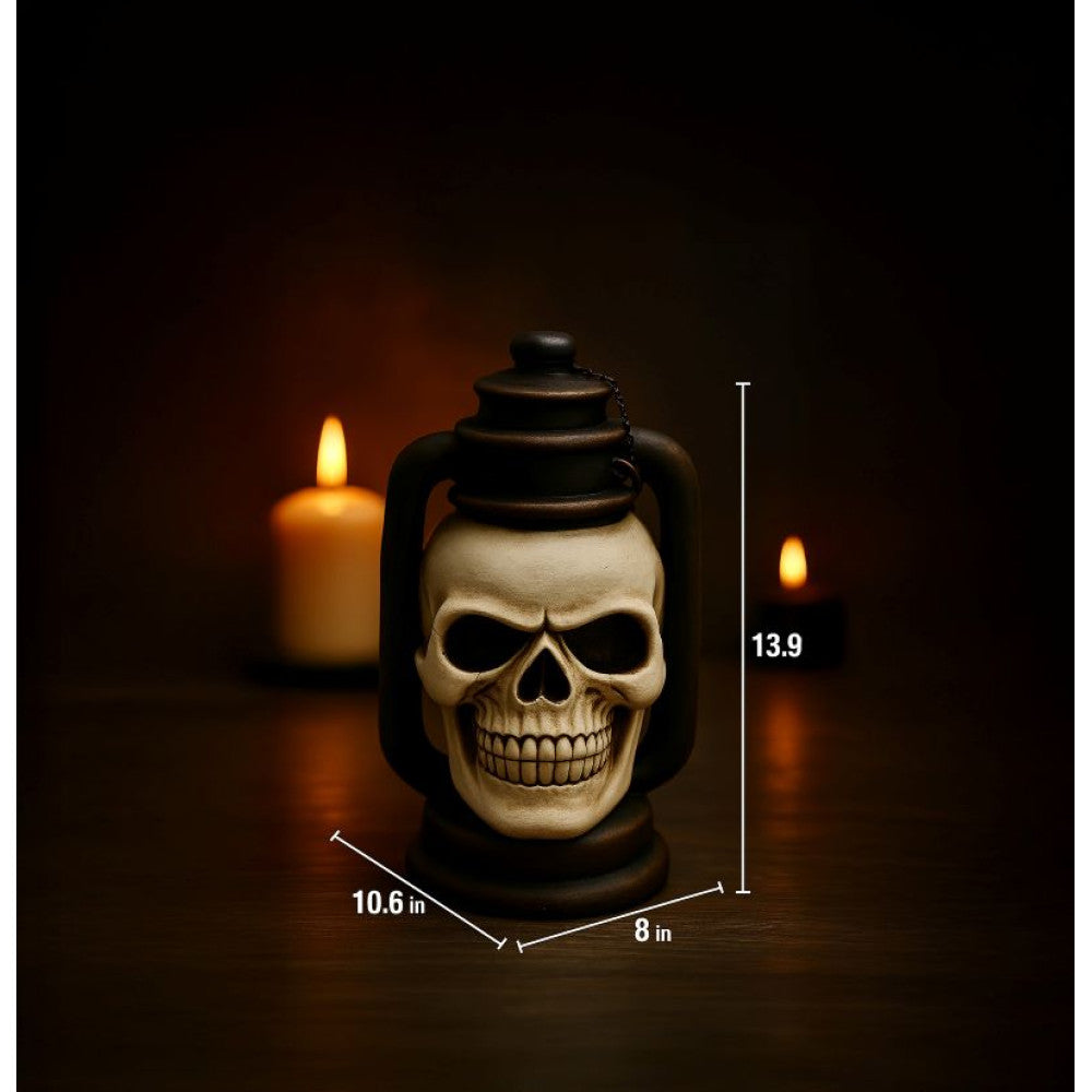 Light-Up Skull Lantern