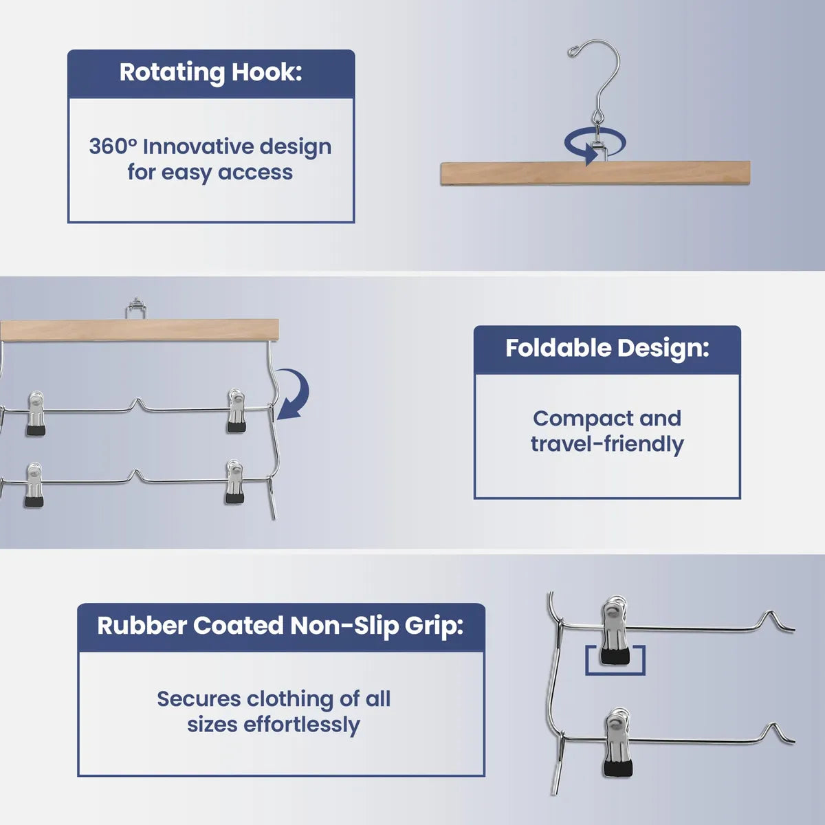 7 Tier Skirt Organizer Hanger