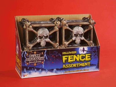 HALLOWEEN FENCES- SKULL