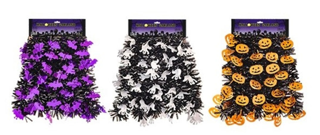 Halloween Garland 8" In 3 Colors