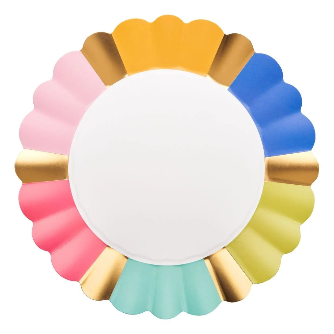 Scalloped Dinner Plate Panoply 10"