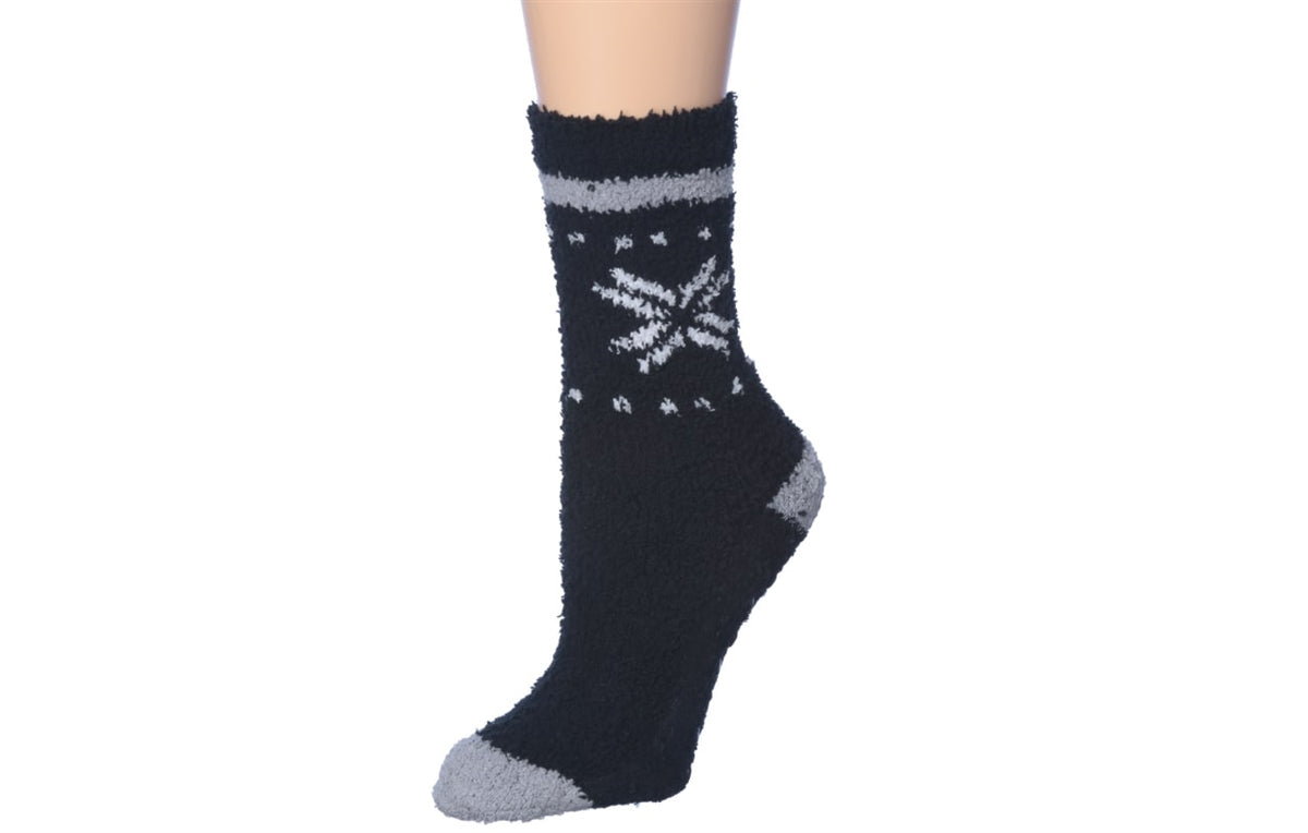 Women's Fuzzy Crew Socks