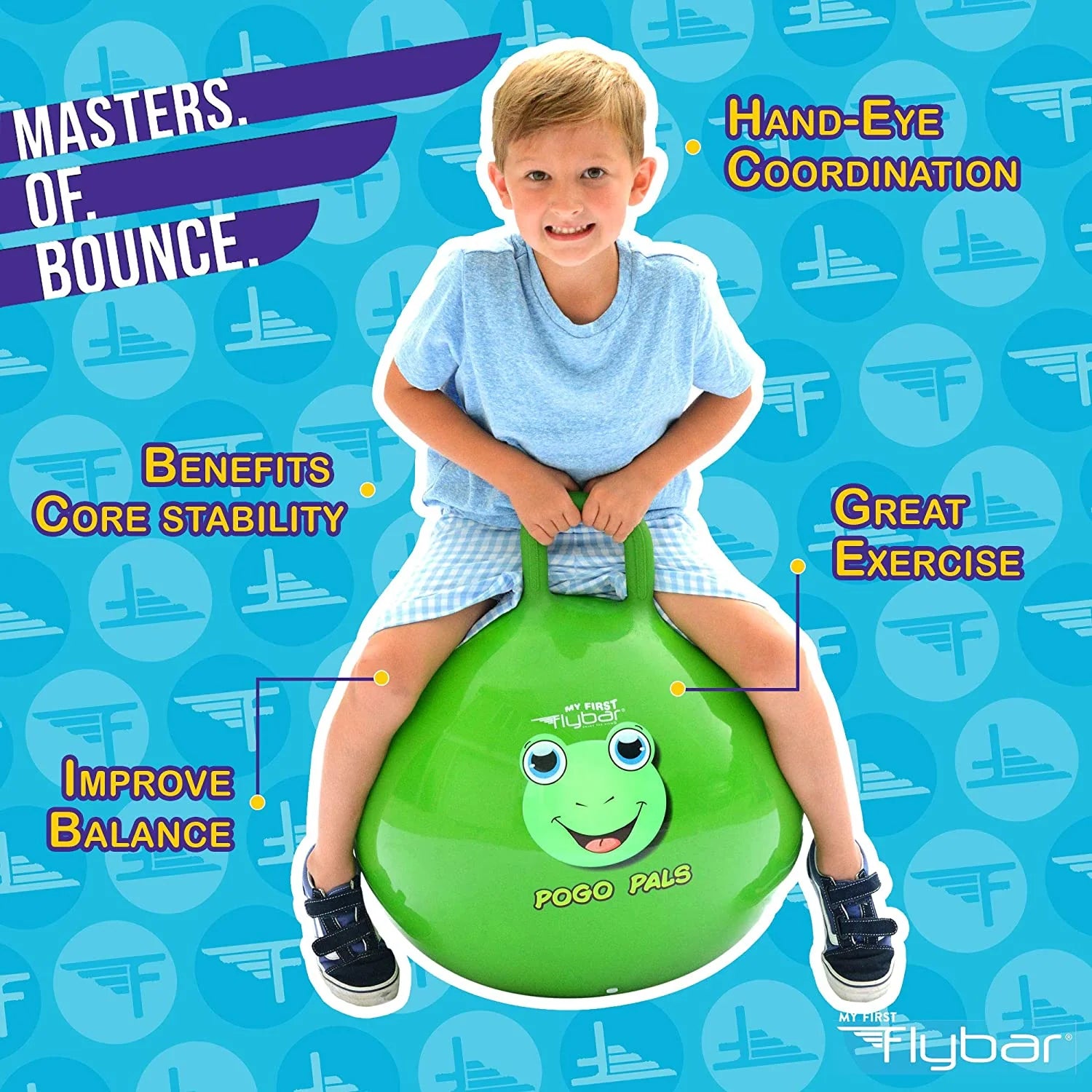 Pogo Pals Froggy Bouncy Hopper Ball