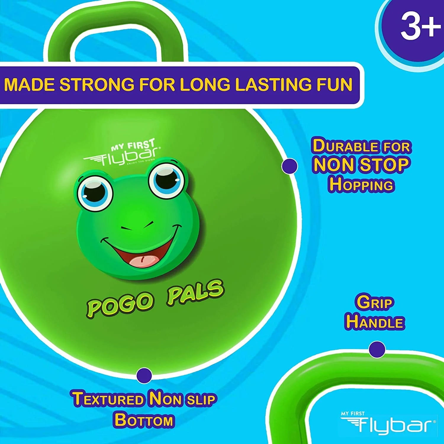 Pogo Pals Froggy Bouncy Hopper Ball