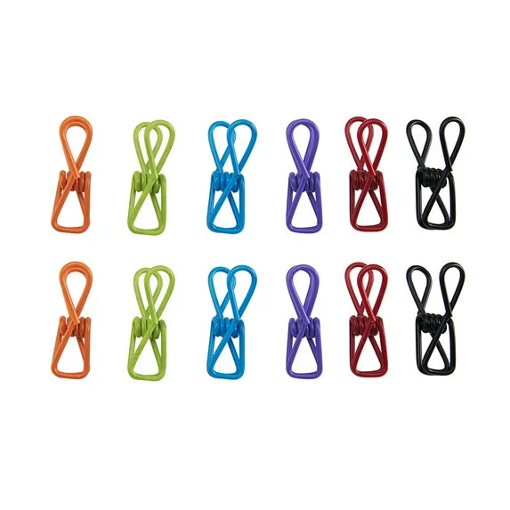 12pk Multi Clips