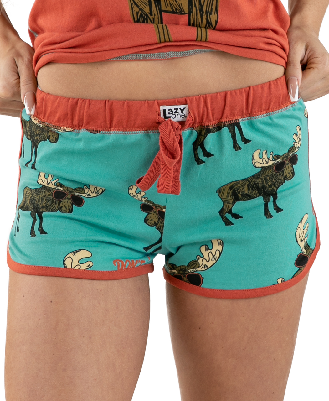 Don't Moose Blue with Me Women's PJ Short