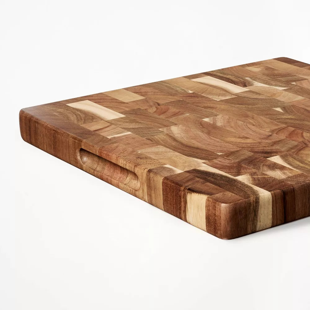 14 x 14 Acacia End Grain