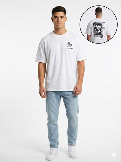 Sueter Caballero Blanco Wear your attitude