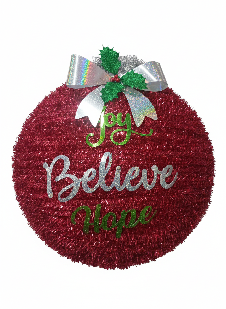 Ornament Assortment 2D 18"