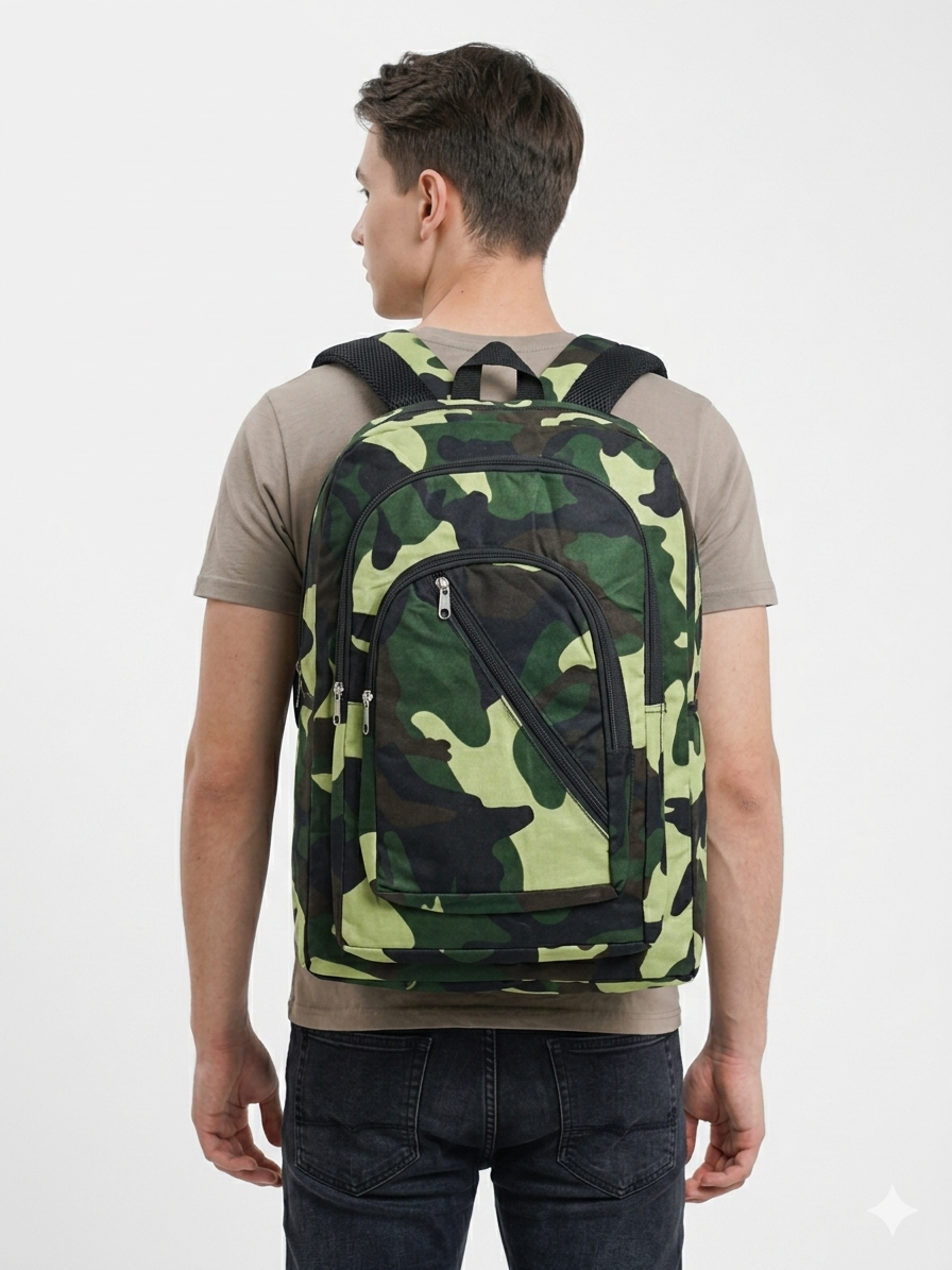 Bag Camo Military - Etnia Negra