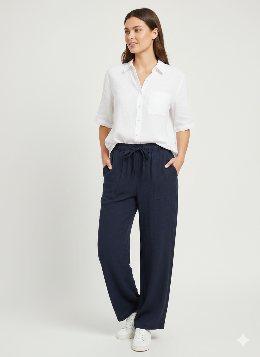 Matte Air Flow Crop Black