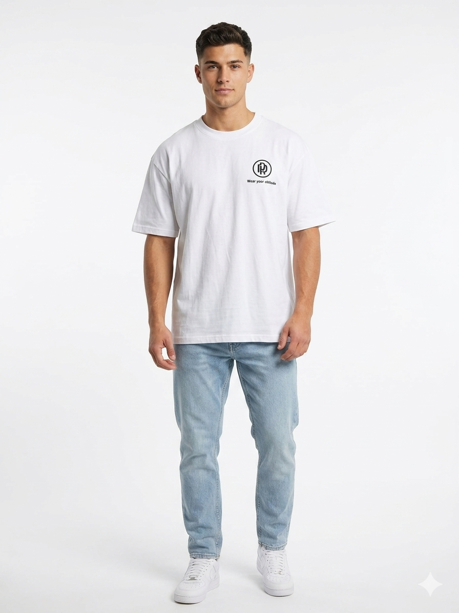 Sueter Caballero Blanco Wear your attitude
