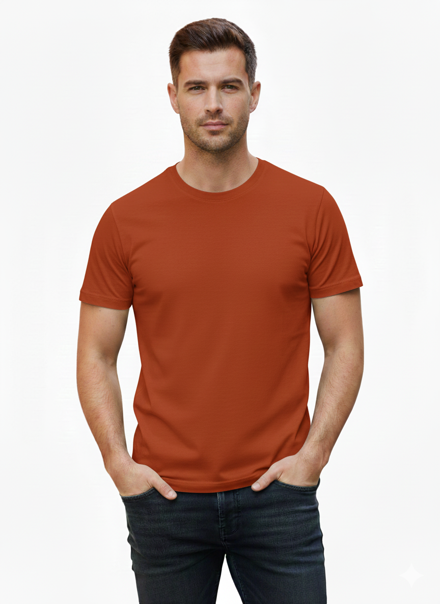 Rust T-Shirt - Just Blu