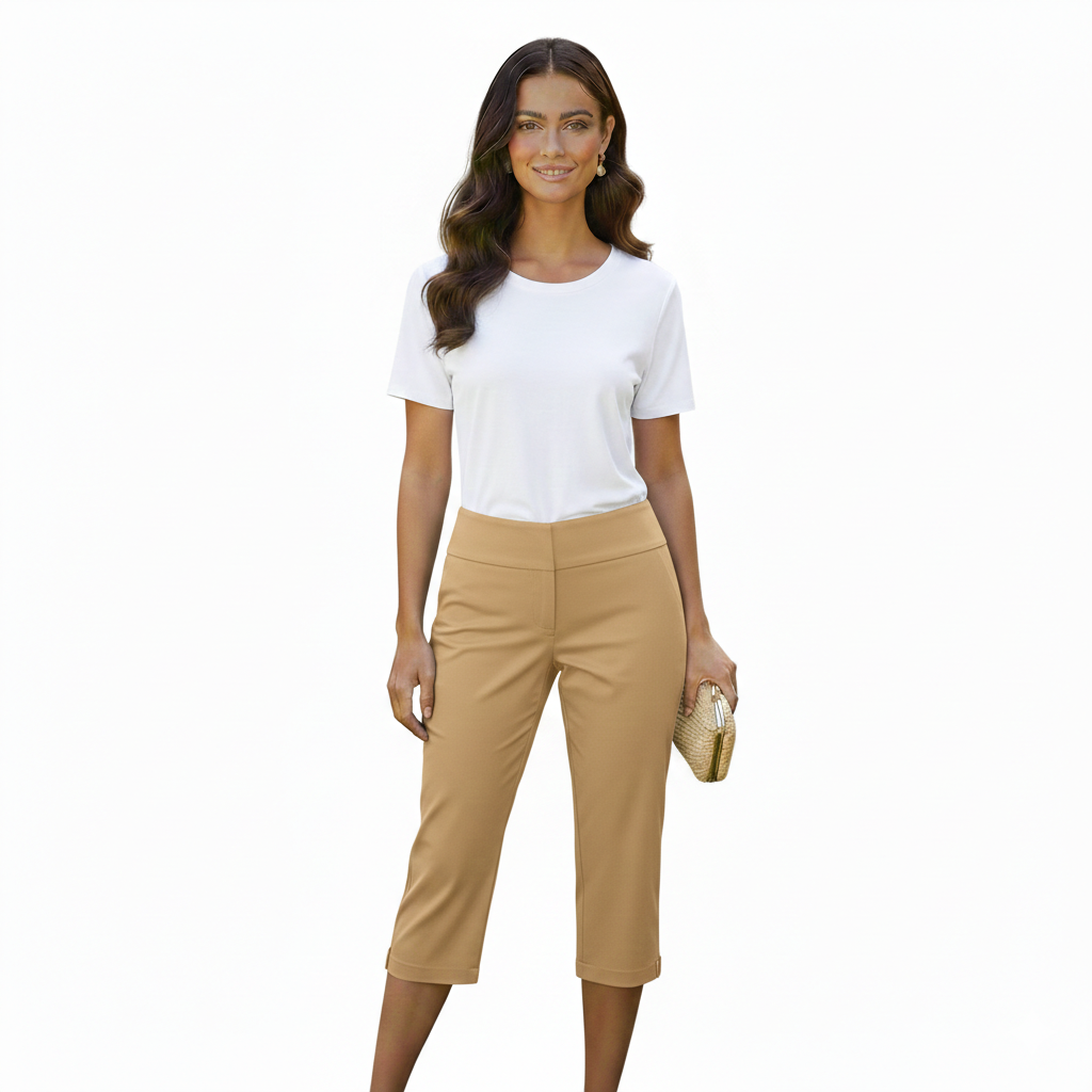 Pant Capri Chino -Ruby Rd