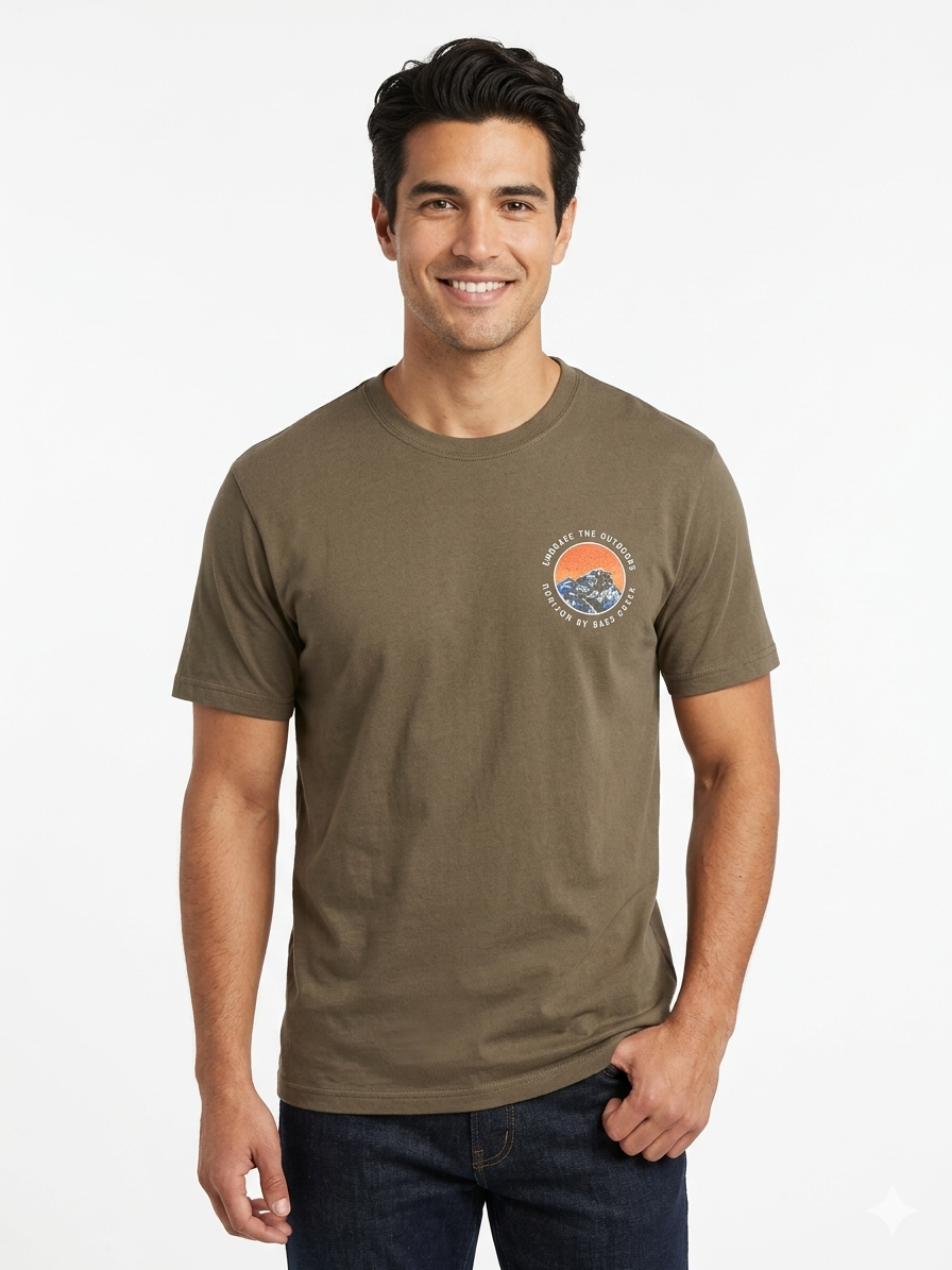 Parks Scene Tee Cocoa