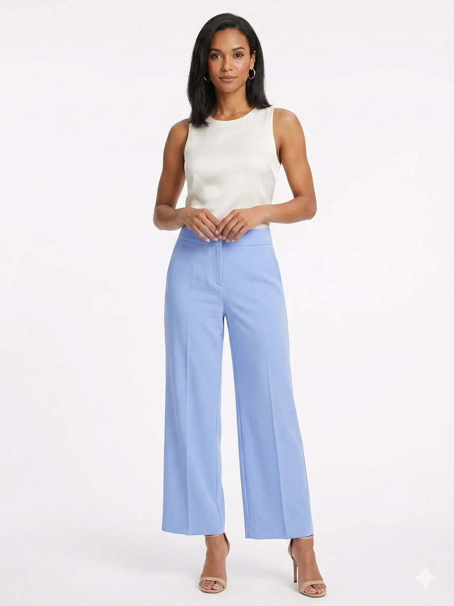 Pant Cornflower Blue - Zac & Rachel