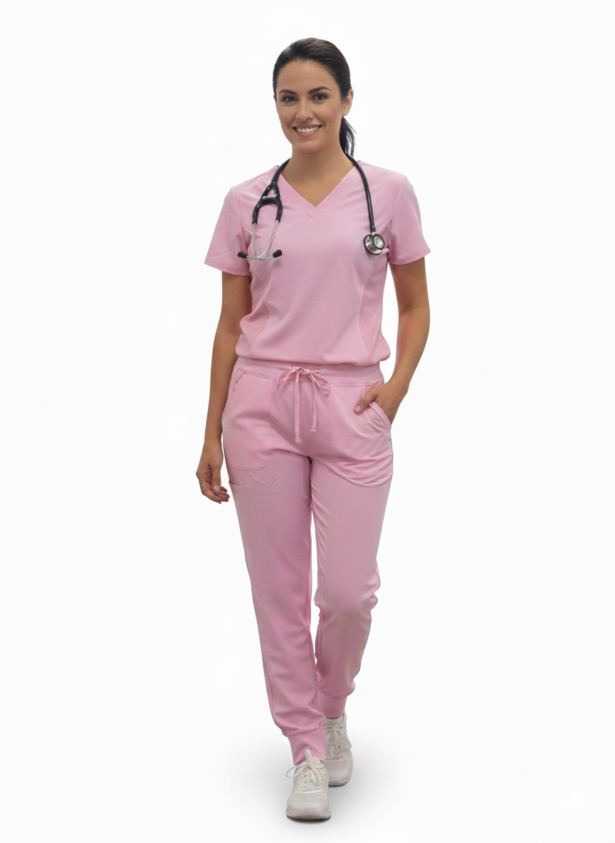 Set 2 Uniforms Jogger Pink frosting