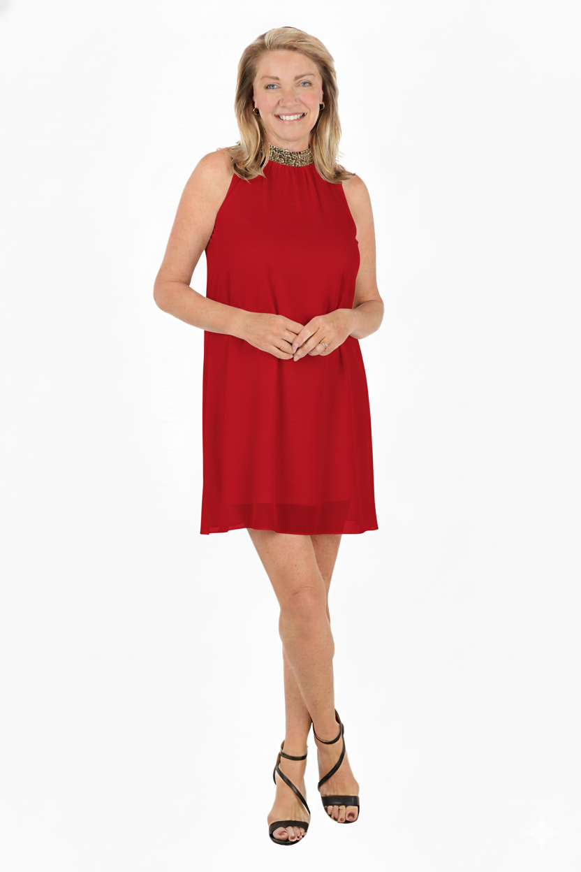 Dress Red - Tiana B