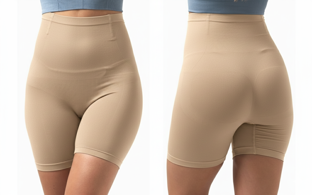 Women's Isadora Shapewear Seamless High Waist Short Beige