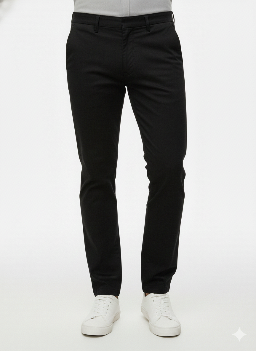 Men's Pants with Black Pockets