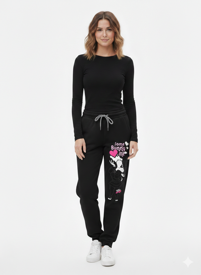Pantalones de chándal Lola Bunny Negros