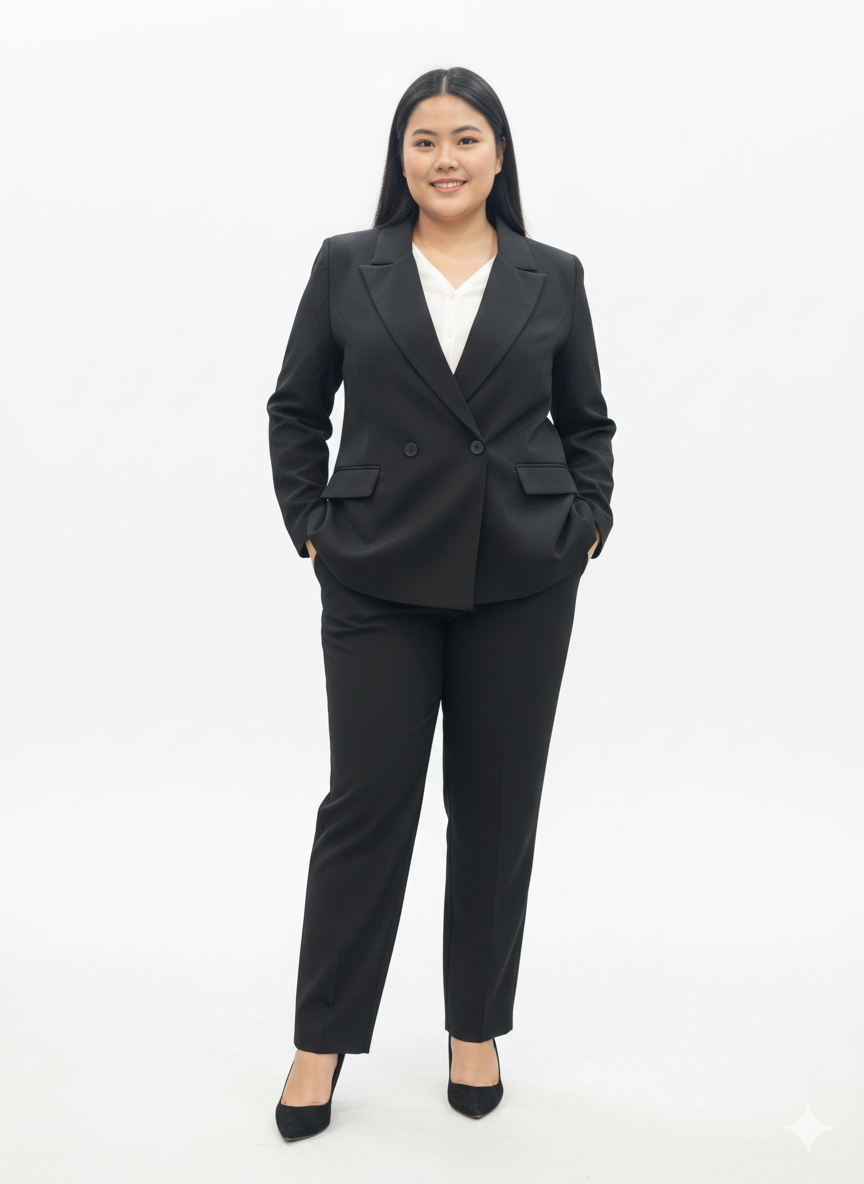 2Pc Pant Suit Black - Nanette Lepore